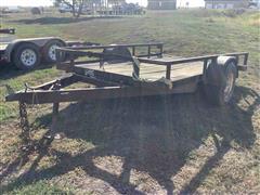 1996 Eagle Trailer Mfg S/A Flatbed Utility Trailer 