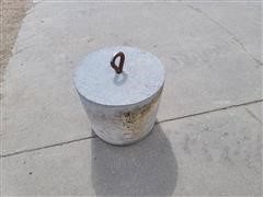 Cement Anchor With Eye Hook 