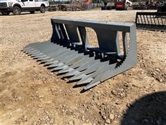 66” Rock Bucket Skid Steer Attachment 