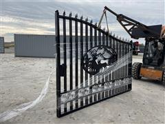 2023 Greatbear 20' Bi-Parting Wrought Iron Gate 