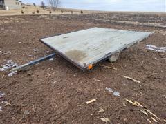 Shop Built Flatbed Trailer 