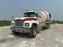 2000 Mack RD688S Tri/A Concrete Transit Mixer Truck W/Bridgemaster Booster 