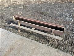 Wooden Poultry Feeder 