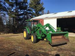 John Deere 5083E MFWD Tractor W/Loader 