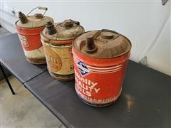 Gas/Oil Buckets/ Cans 