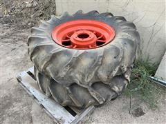 Goodyear 14.9-24 Tractor Tires & Rims 