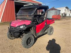 2016 Honda Pioneer 1000 EPS 4x4 UTV 