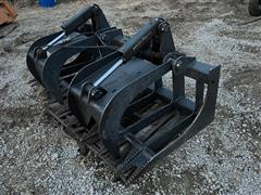 Hyd Clamp Skid Loader Grapple 