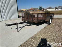 2001 Assembled 12' S/A Utility Trailer 