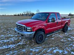 2003 Ford F250 4x4 Extended Cab Pickup 