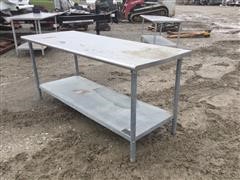 Eagle T3072B Stainless Steel Table 