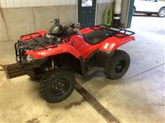 2014 Honda TRX420 Rancher AT 4x4 4-Wheeler ATV 