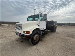 1991 International 4900 S/A Fuel & Lube Truck 