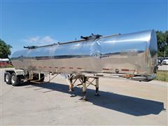 1973 Butler T/A Insulated Stainless Steel Tanker Trailer 