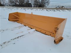 14' Snow Pusher Wheel Loader Attachment 