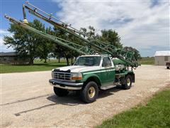 1996 Ford F350 / LORAL Easy Rider 4x4 Self-Propelled Sprayer Truck 