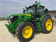 2022 John Deere 6R 165 MFWD Tractor 