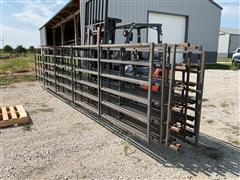 2017 Titan West 6 Bar Continuous Fence Panels 