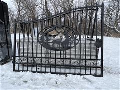 2022 Greatbear 20' Bi-parting Wrought Iron Gate 