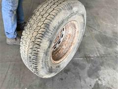 BF Goodrich 245/75R16 Tire & Rim 