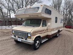 1986 Ford Econoline 350 Jamboree 2WD Cutaway Van Camper 