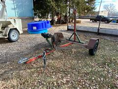 Shop Built Portable Round Bale Mover 