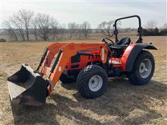 2006 AGCO GT55 MFWD Tractor W/Loader 