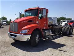 2015 Kenworth T370 Cab & Chassis/Tank Truck 