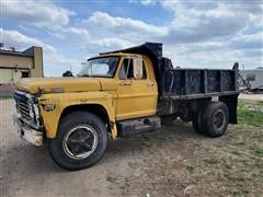 1972 Ford F750 S/A Dump Truck 