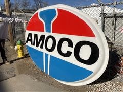 Amoco 10' Vintage Gas Station Collector Sign 