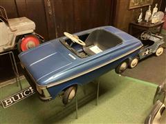 1960 Azlk Moskvich Russian Pedal Car 