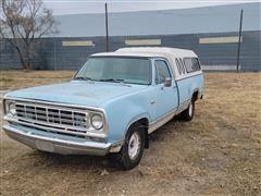 1976 Dodge D10 2WD Pickup 