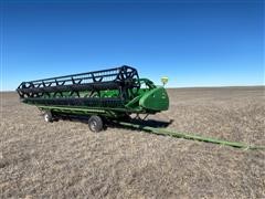 2011 John Deere 630R Platform Header & Trailer 