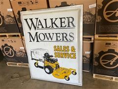 Walker Mower Sales & Service Lighted Sign 