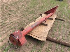 12’ Transition Auger W/Hopper 