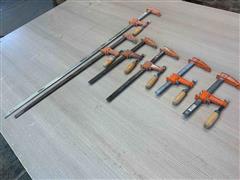 Variety Of F Clamps 