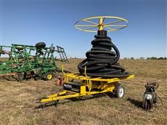 2009 Agri Drain Series “J” Maxi Stringer Tile Trailer 