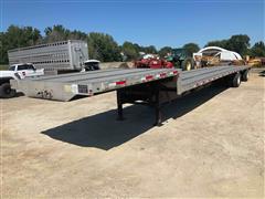 2016 Transcraft D-Eagle 2 53’ Dropdeck T/A Spread Axle Semi Trailer 