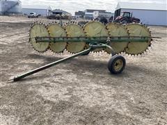 John Deere 567 Steel Wheel Rake 