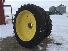 Goodyear 380/90R54 Super Traction Radial Tires And Rims 