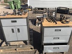Gladiator Storage Cabinets & Steel Baskets 