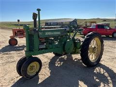 1938 John Deere A 2WD Tractor For Parts 