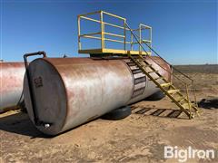 Steel Diesel Fuel Tank w/ Catwalk 