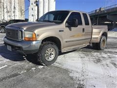 1999 Ford F250XLT Super Duty 4x4 Diesel Extended Cab Dually Pickup 