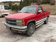 1993 Chevrolet Silverado 1500 4x4 Pickup 