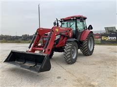 2018 Mahindra 9125P MFWD Tractor W/Loader 