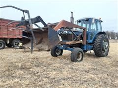 Ford 9700 2WD Tractor W/Loader 