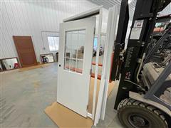 Plyco 36” Metal Exterior Doors 