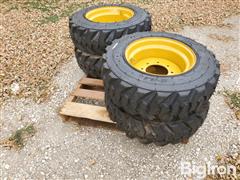 Advanta 10-16.5 Skid Steer Tires & Rims 