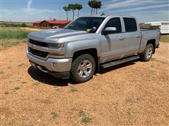 2016 Chevrolet Silverado 1500 LT Z71 4x4 Crew Cab Pickup 